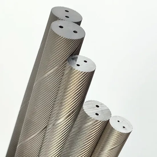 Helical Coolant Holes Tungsten Carbide Rod Blanks